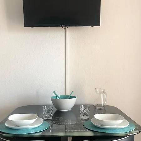 South Castle Cozy Studio Cristianos Terrace & Pool شقة